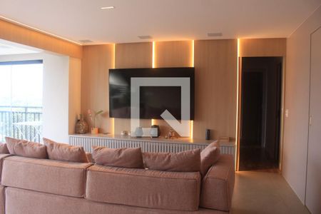 Sala de apartamento à venda com 3 quartos, 128m² em Mauá, São Caetano do Sul