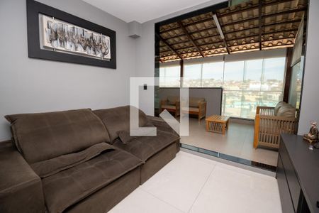 Sala 2 de apartamento à venda com 2 quartos, 123m² em Tres Barras, Contagem