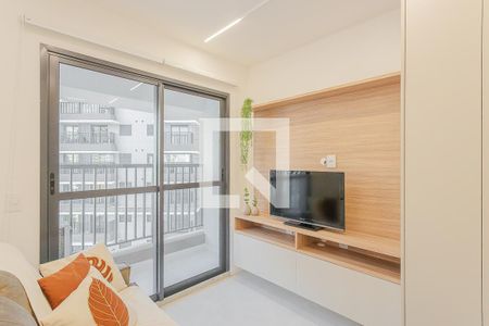 Sala de apartamento para alugar com 1 quarto, 28m² em Pinheiros, São Paulo