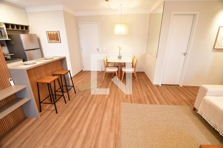 Sala de apartamento para alugar com 2 quartos, 66m² em Mansões Santo Antônio, Campinas