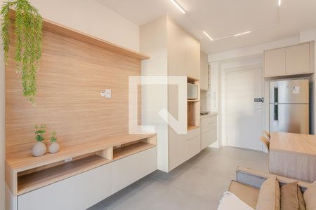 Sala de apartamento para alugar com 1 quarto, 28m² em Pinheiros, São Paulo