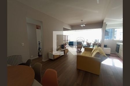 Sala de apartamento à venda com 1 quarto, 65m² em Barra da Tijuca, Rio de Janeiro