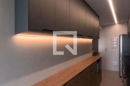 Cozinha Americana de apartamento para alugar com 1 quarto, 60m² em Boqueirão, Santos