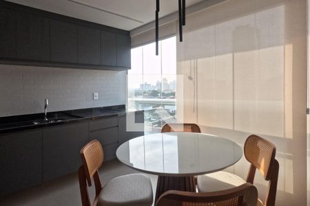 Sala de apartamento para alugar com 1 quarto, 60m² em Boqueirão, Santos