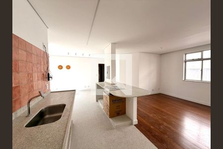 Sala/Cozinha de apartamento à venda com 4 quartos, 140m² em Gutierrez, Belo Horizonte