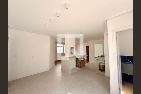 Sala/Cozinha de apartamento à venda com 4 quartos, 140m² em Gutierrez, Belo Horizonte
