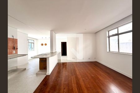Sala/Cozinha de apartamento à venda com 4 quartos, 140m² em Gutierrez, Belo Horizonte