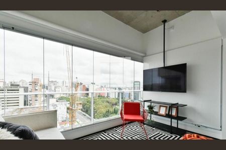 Foto 04 de apartamento à venda com 1 quarto, 35m² em Consolação, São Paulo