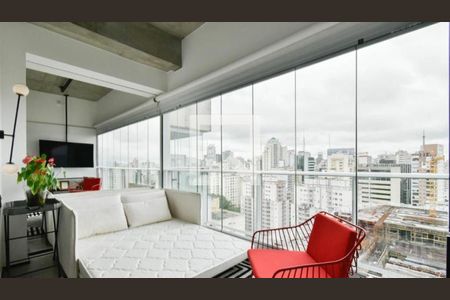 Foto 02 de apartamento à venda com 1 quarto, 35m² em Consolação, São Paulo