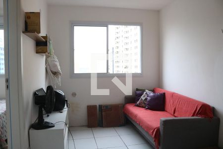 Sala e Cozinha Integrada de apartamento para alugar com 1 quarto, 25m² em Barra Funda, São Paulo