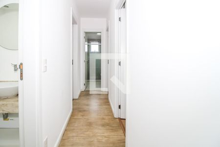 Corredor de apartamento para alugar com 3 quartos, 92m² em Barra Funda, São Paulo