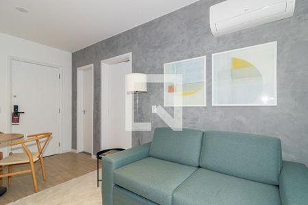 Sala de apartamento para alugar com 1 quarto, 39m² em Itaim Bibi, São Paulo
