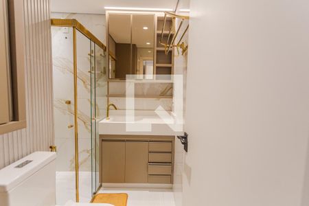 Banheiro da Suíte de apartamento para alugar com 3 quartos, 68m² em Palmares, Belo Horizonte