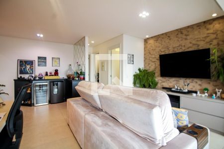 Sala de apartamento à venda com 2 quartos, 79m² em Vila Bertioga, São Paulo