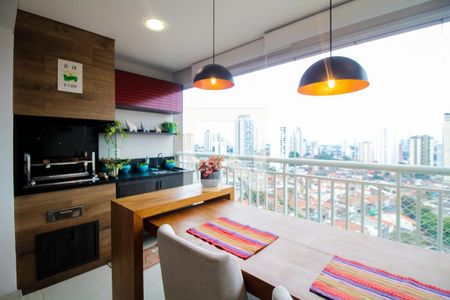 Varanda de apartamento à venda com 2 quartos, 79m² em Vila Bertioga, São Paulo