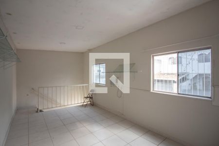 Quarto e Cozinha de kitnet/studio para alugar com 1 quarto, 30m² em São João Batista, Belo Horizonte