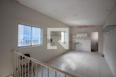 Quarto e Cozinha de kitnet/studio para alugar com 1 quarto, 30m² em São João Batista, Belo Horizonte