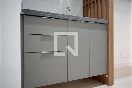 Sala/Cozinha Integrados de apartamento para alugar com 1 quarto, 26m² em Pinheiros, São Paulo