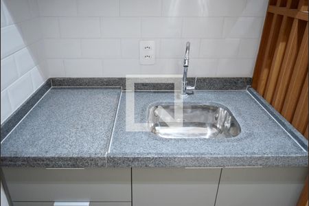 Sala/Cozinha Integrados de apartamento para alugar com 1 quarto, 26m² em Pinheiros, São Paulo