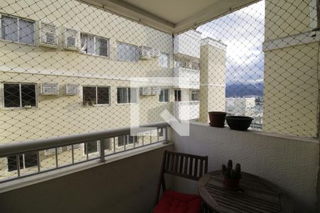 Varanda da Sala de apartamento para alugar com 2 quartos, 60m² em Pechincha, Rio de Janeiro