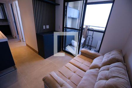 Sala de apartamento para alugar com 2 quartos, 34m² em Moinho Velho, São Paulo