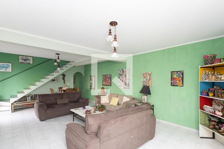 Sala  de casa para alugar com 5 quartos, 286m² em Vila Nivi, São Paulo