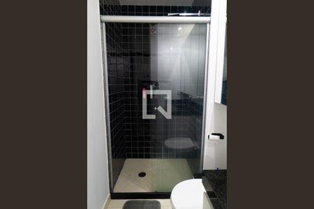 Banheiro da Suíte de apartamento à venda com 1 quarto, 64m² em Jardim Prudência, São Paulo