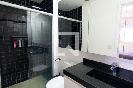Banheiro da Suíte de apartamento à venda com 1 quarto, 64m² em Jardim Prudência, São Paulo