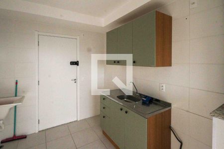 Cozinha e Área de Serviço de apartamento para alugar com 1 quarto, 27m² em Jardim Planalto, São Paulo