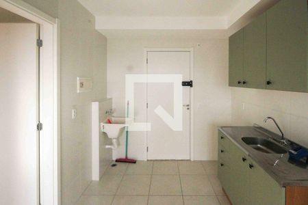Cozinha e Área de Serviço de apartamento para alugar com 1 quarto, 27m² em Jardim Planalto, São Paulo