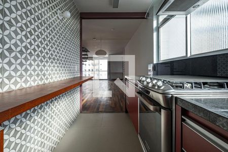 Sala/Cozinha de apartamento à venda com 3 quartos, 180m² em Pinheiros, São Paulo
