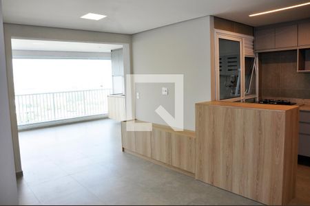 Detalhe - Sala e Sala de Jantar de apartamento para alugar com 2 quartos, 70m² em Parque Sao Domingos, São Paulo