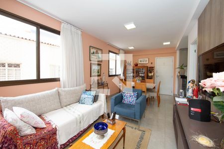 SALA de apartamento à venda com 2 quartos, 68m² em Serra, Belo Horizonte