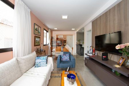 SALA de apartamento à venda com 2 quartos, 68m² em Serra, Belo Horizonte