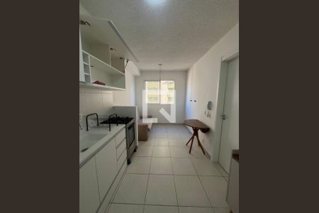 Cozinha de apartamento para alugar com 1 quarto, 24m² em Alto da Mooca, São Paulo