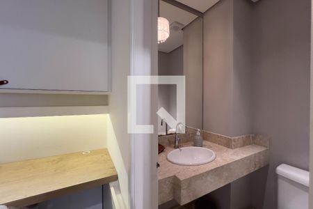 Escritório e lavabo de apartamento para alugar com 3 quartos, 128m² em Vila Mariana, São Paulo
