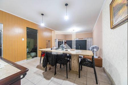 Sala de Jantar de casa à venda com 5 quartos, 274m² em Campestre, Santo André