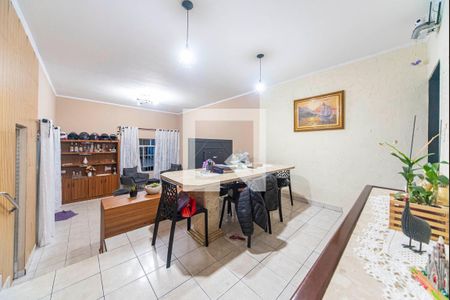 Sala de Jantar de casa à venda com 5 quartos, 274m² em Campestre, Santo André