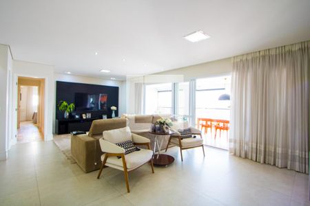 Sala de apartamento à venda com 3 quartos, 192m² em Vila Gilda, Santo André