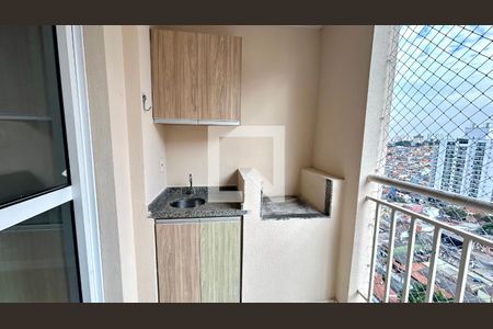 Varanda da Sala de apartamento para alugar com 3 quartos, 79m² em Jardim Flor da Montanha, Guarulhos