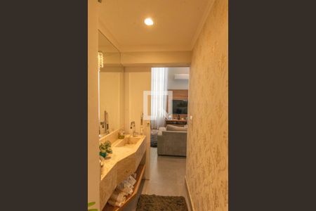 Lavabo de casa de condomínio para alugar com 3 quartos, 290m² em Swiss Park, Campinas