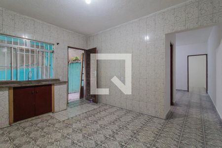 Cozinha de casa para alugar com 1 quarto, 47m² em Jardim Araguaia, Mauá