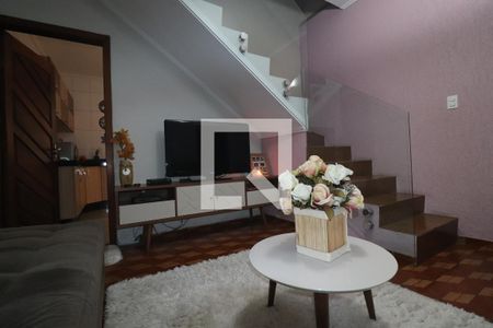 Sala de casa à venda com 2 quartos, 156m² em Vila Luzita, Santo André