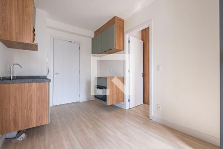 Sala/Cozinha de apartamento para alugar com 1 quarto, 25m² em Pinheiros, São Paulo