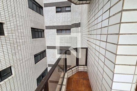 Varanda de apartamento para alugar com 4 quartos, 168m² em Canto do Forte, Praia Grande