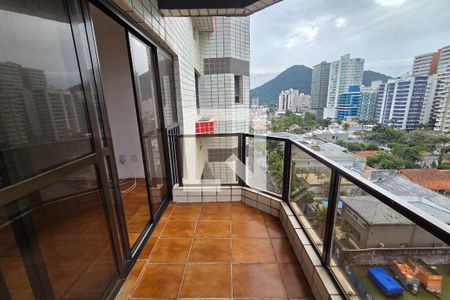 Varanda de apartamento para alugar com 4 quartos, 168m² em Canto do Forte, Praia Grande