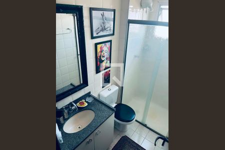 Banheiro de apartamento para alugar com 2 quartos, 65m² em Chácara Califórnia, São Paulo