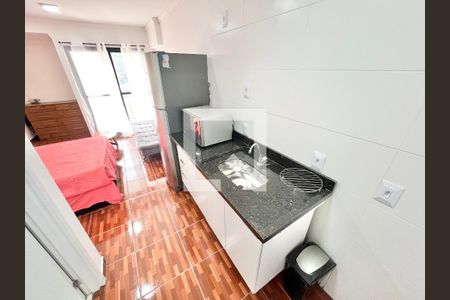 Sala/Quarto/Cozinha de kitnet/studio para alugar com 1 quarto, 26m² em Jardim São Paulo, São Paulo