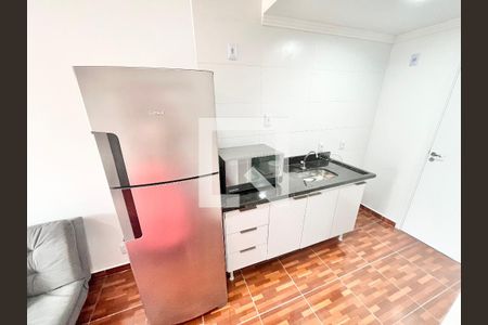 Sala/Quarto/Cozinha de kitnet/studio para alugar com 1 quarto, 26m² em Jardim São Paulo, São Paulo