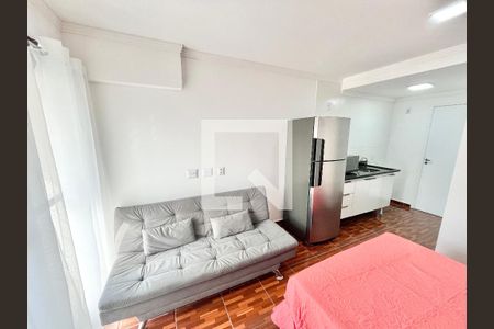 Sala/Quarto/Cozinha de kitnet/studio para alugar com 1 quarto, 26m² em Jardim São Paulo, São Paulo